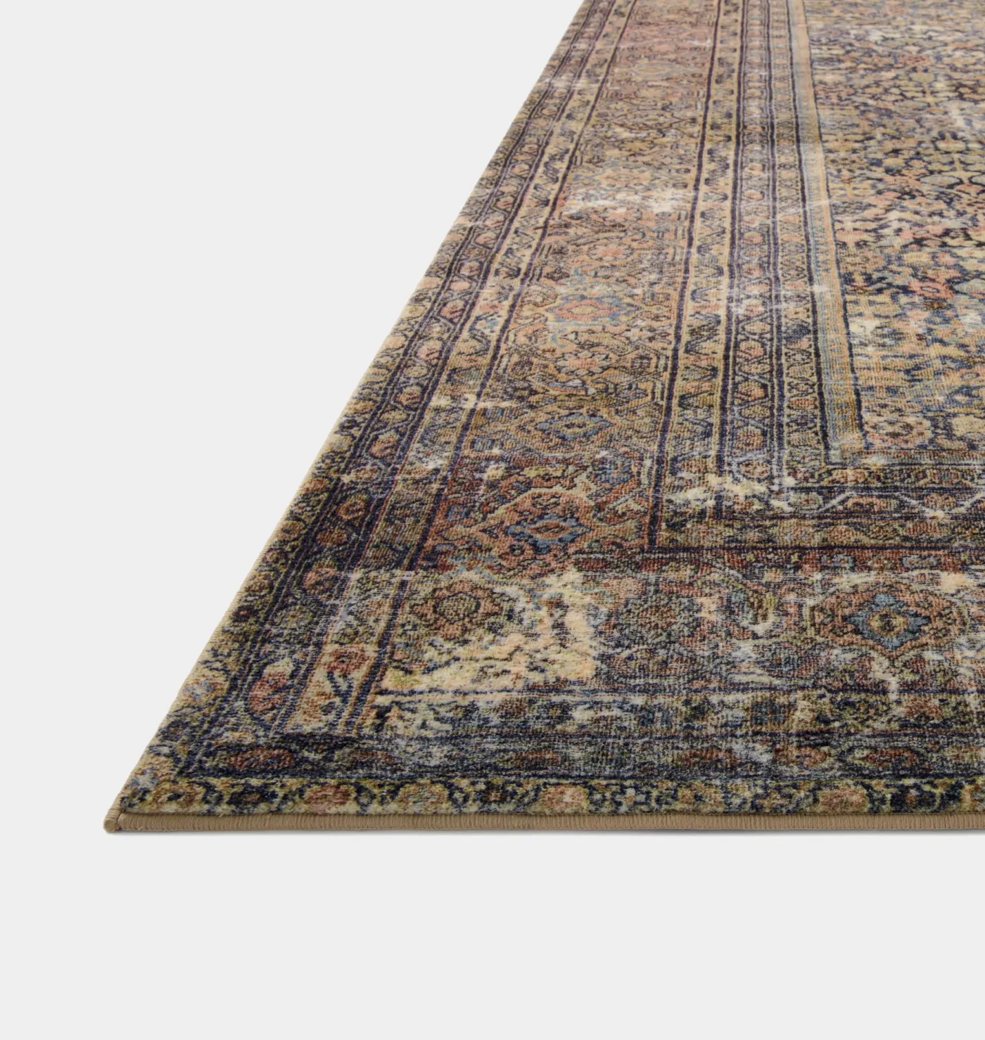 Morgan MOG-03 Denim / Multi Area Rug