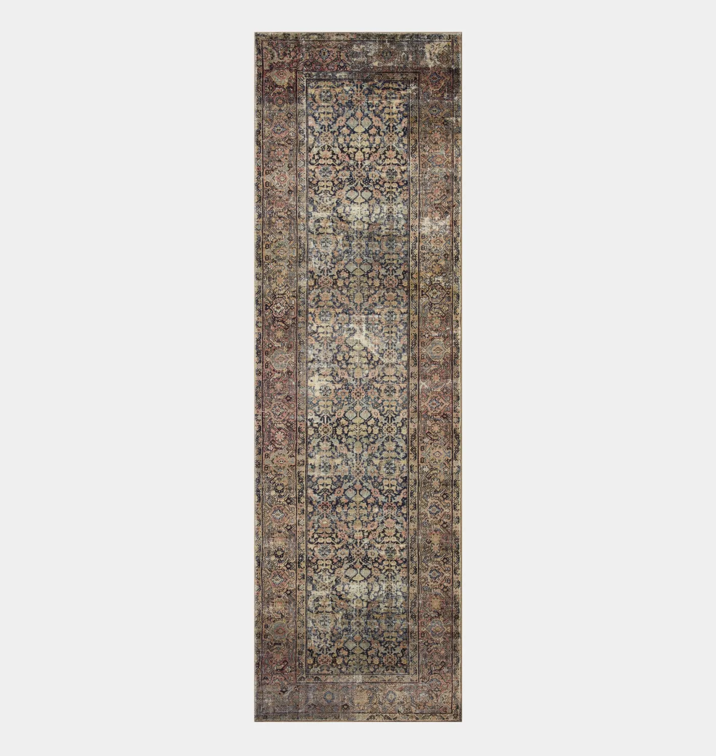 Morgan MOG-03 Denim / Multi Area Rug