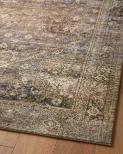 Morgan MOG-05 Spice / Lagoon Area Rug
