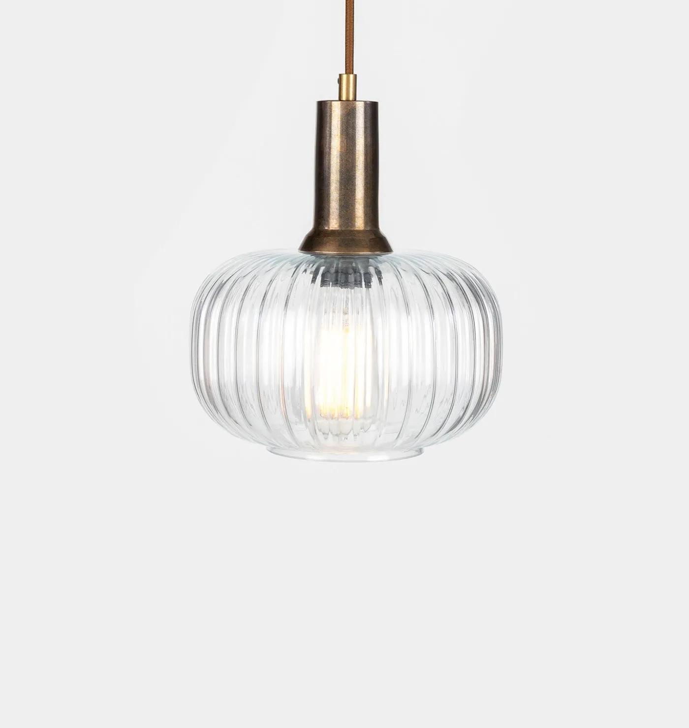 Nehir Pendant Antique Brass