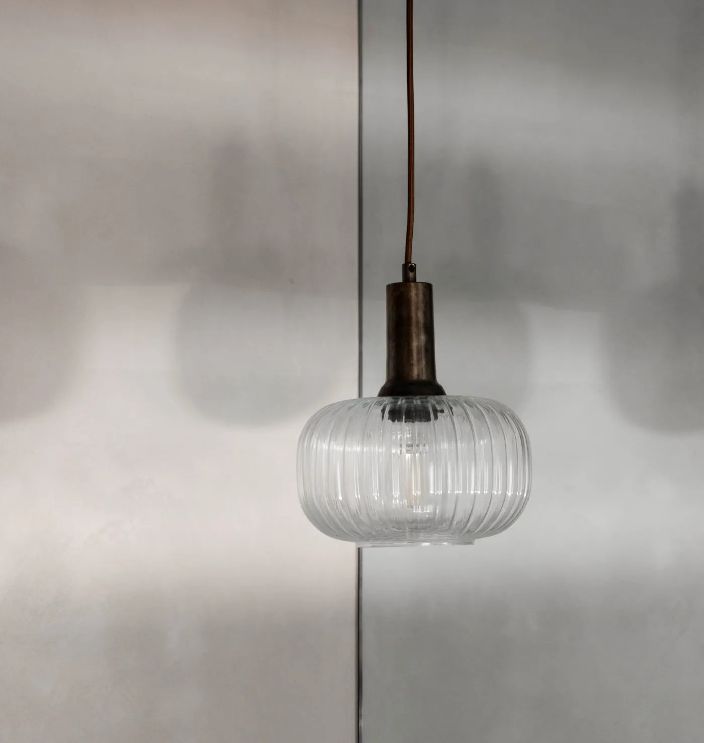 Nehir Pendant Antique Brass
