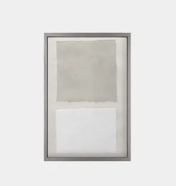 Neutral Colorblock I Framed Print