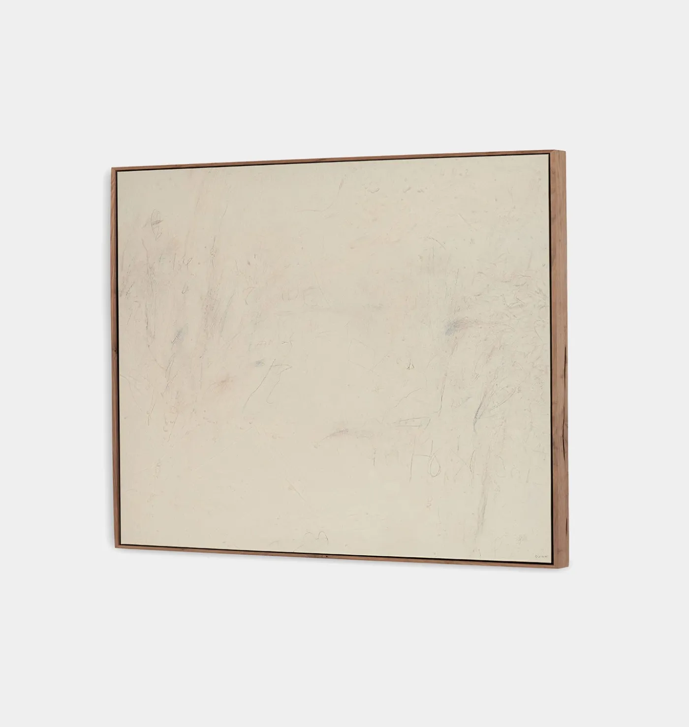 Notes In The Fog No. 1 Framed Print