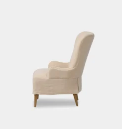 Omar Slipcovered Lounge Chair