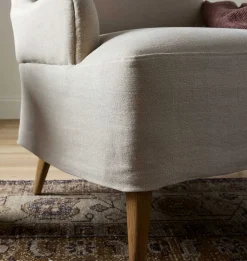 Omar Slipcovered Lounge Chair