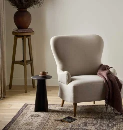 Omar Slipcovered Lounge Chair