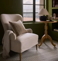 Omar Slipcovered Lounge Chair