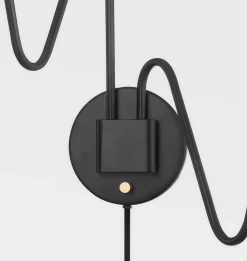 Onda Plug-In Wall Sconce