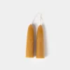 Organic Beeswax Stubbies Candlestick S/2