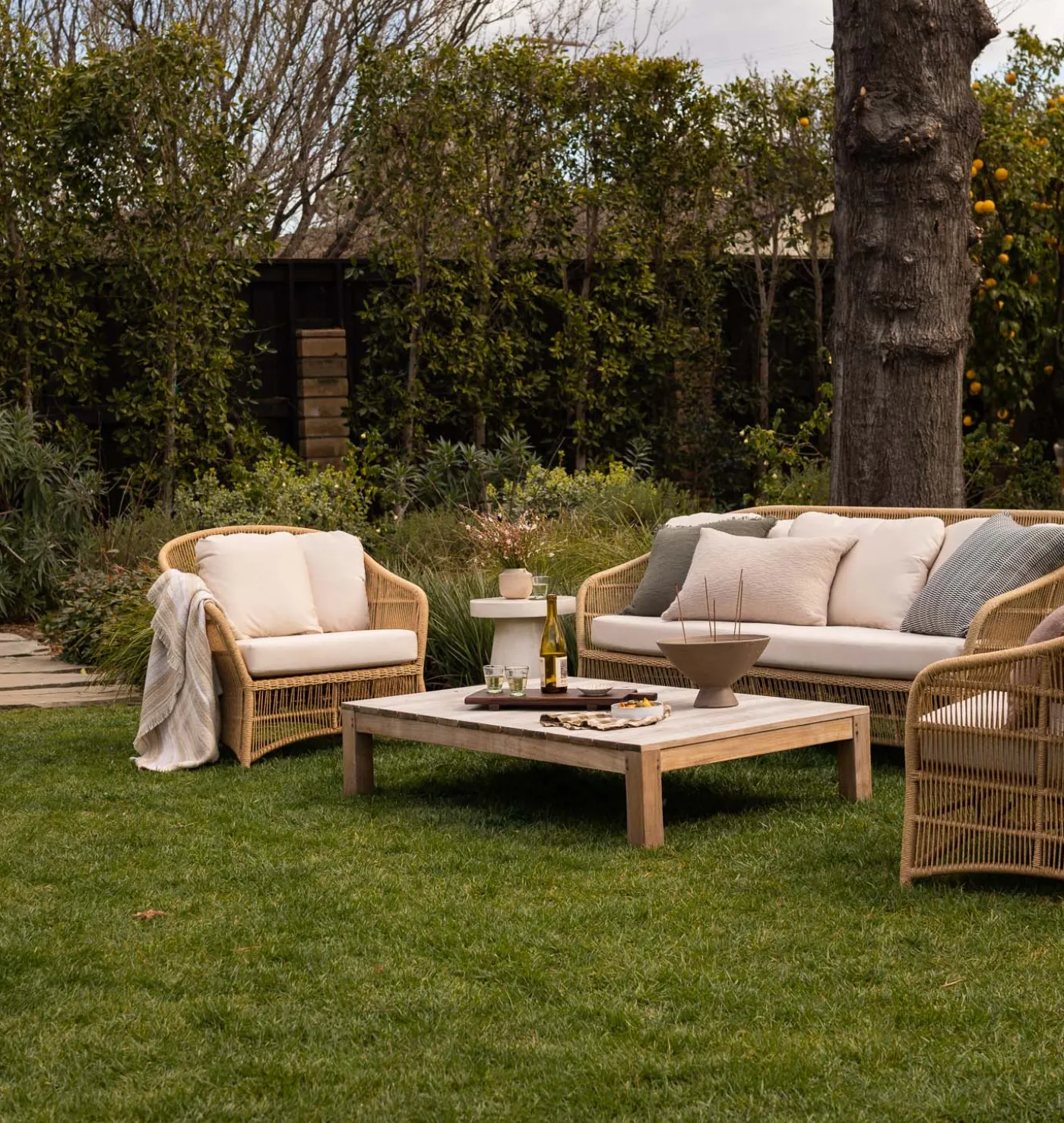 Pacific Outdoor Teak Coffee Table