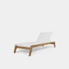 Pacific Outdoor Teak Stacking Sun Lounger
