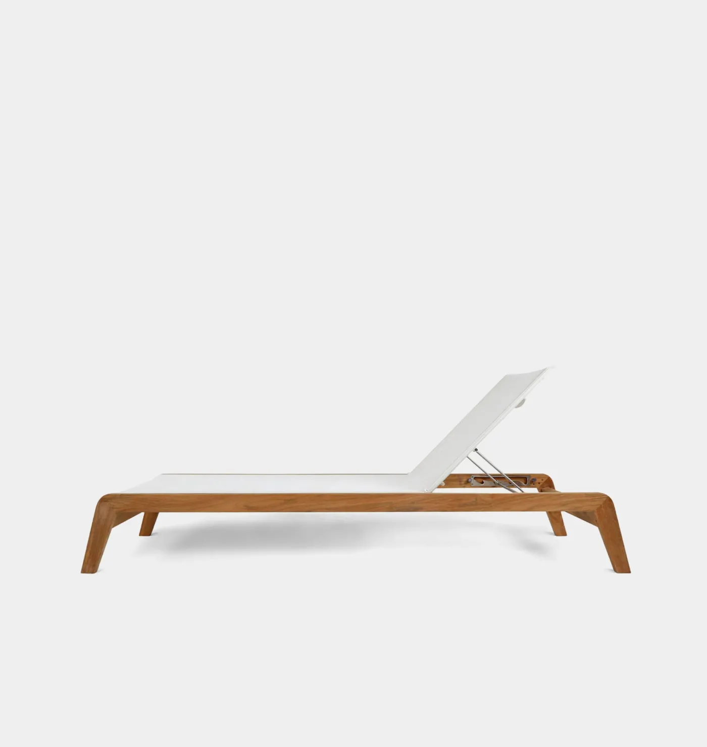 Pacific Outdoor Teak Stacking Sun Lounger