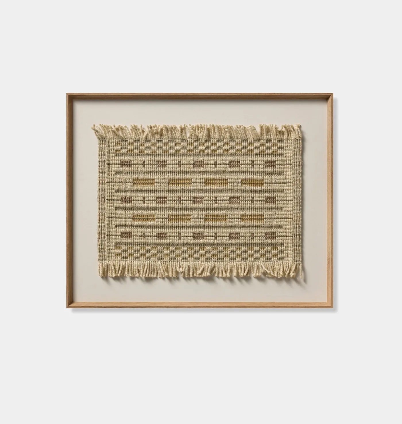 Paso Robles Beige / Brown 34" x 42" Framed Wall Art