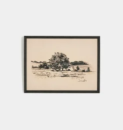 Path View by Dan Hobday Framed Print