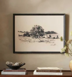 Path View by Dan Hobday Framed Print