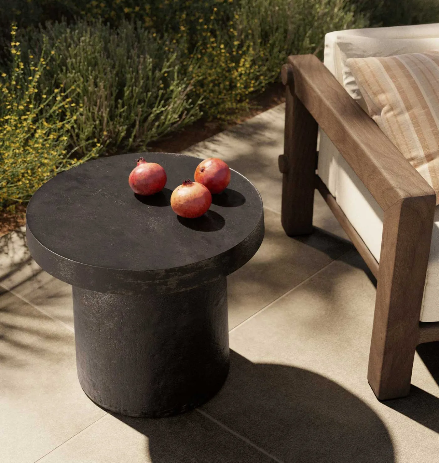 Paz Outdoor End Table