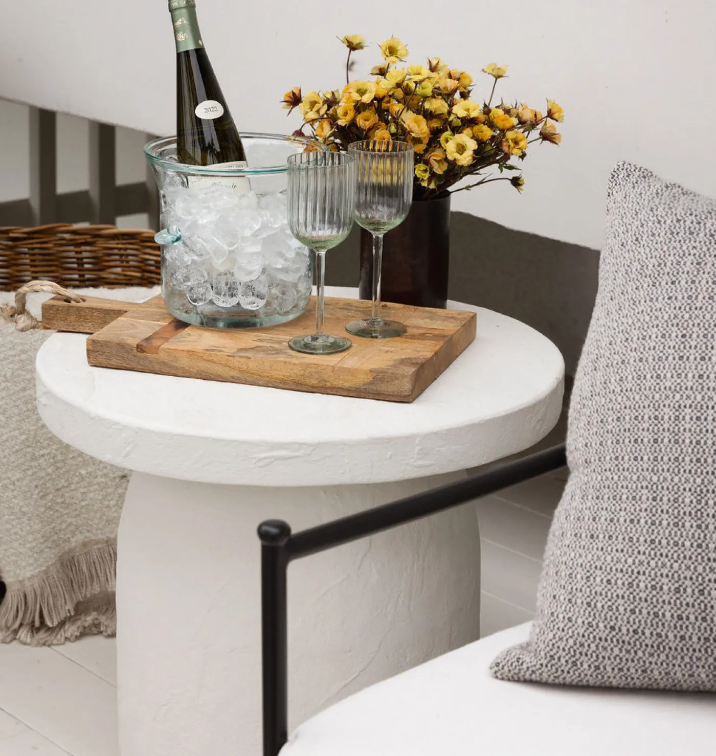 Paz Outdoor End Table