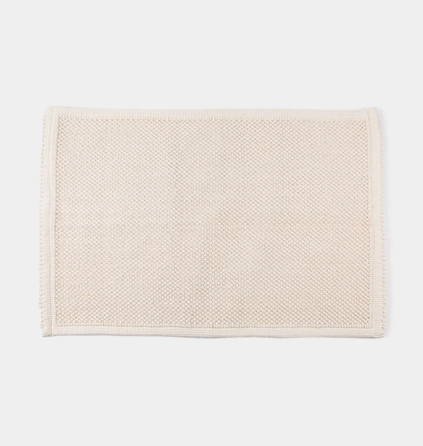 Pebbled Organic Bath Rug