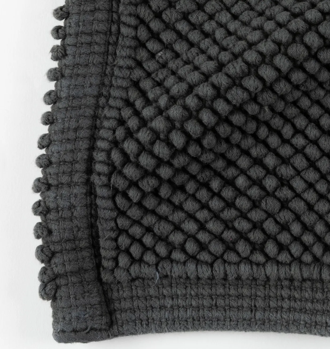 Pebbled Organic Bath Rug