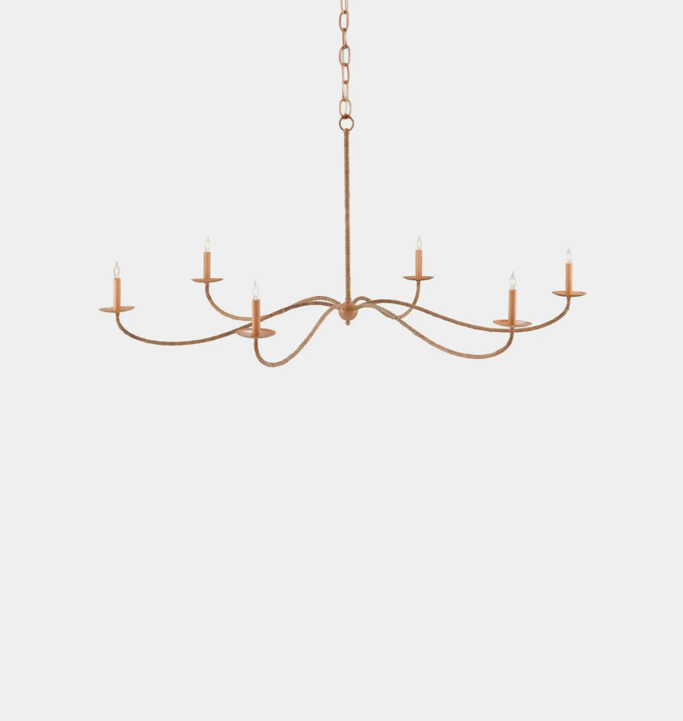 Pulpo Rattan Chandelier