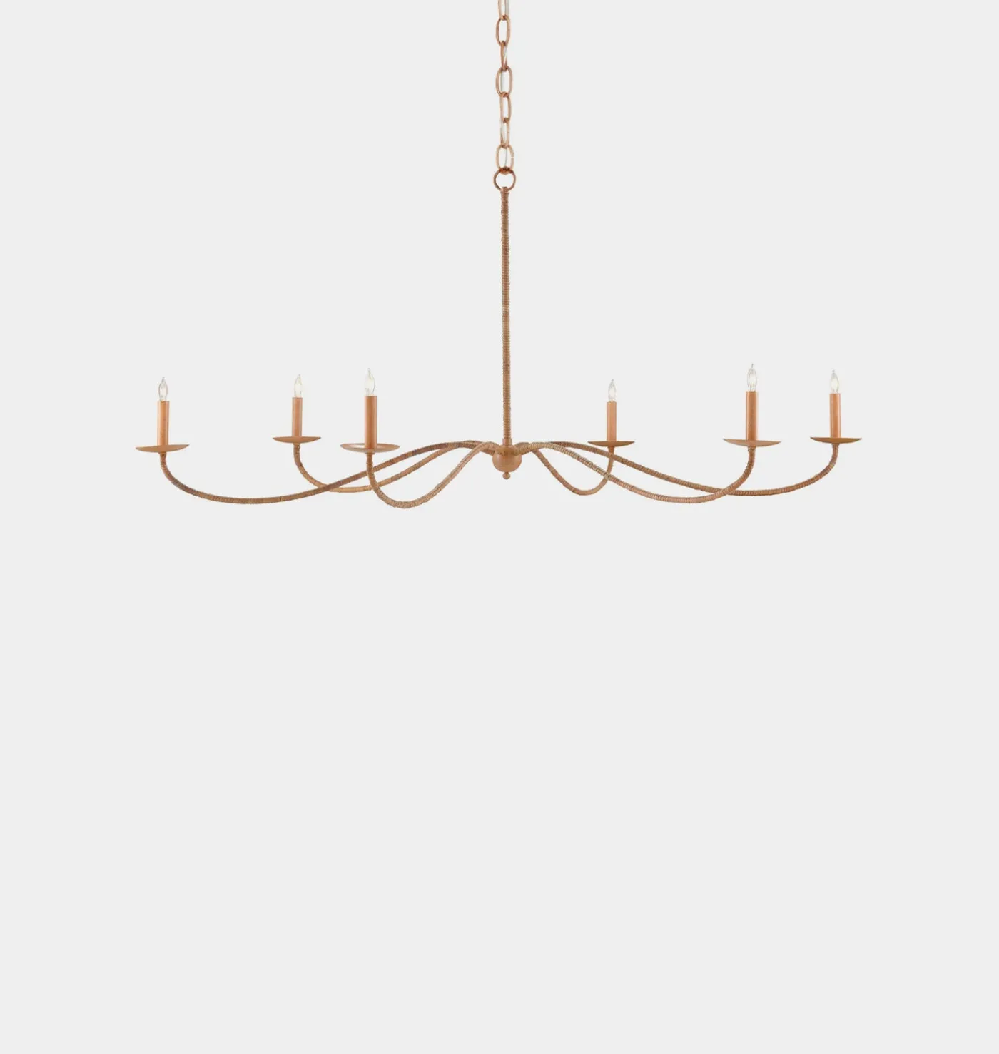 Pulpo Rattan Chandelier