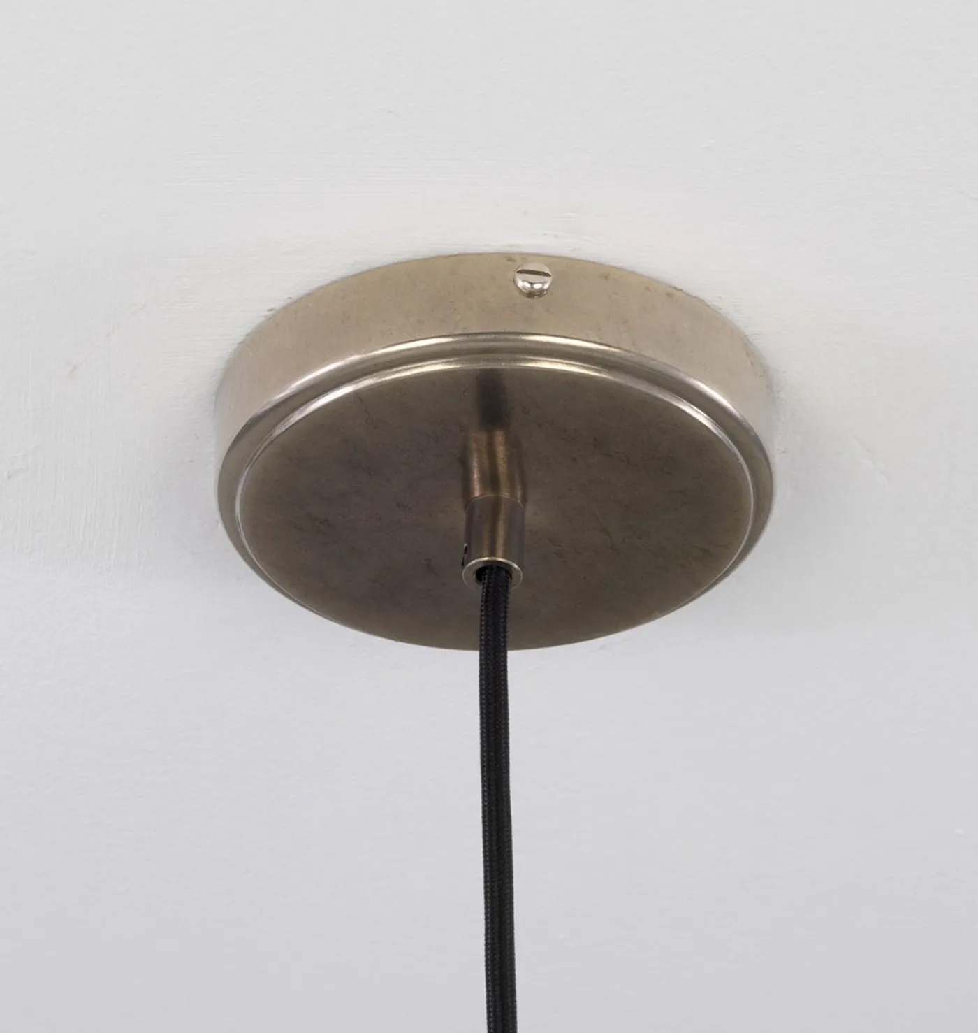 Rebell Coolie Holophane Glass Pendant Light