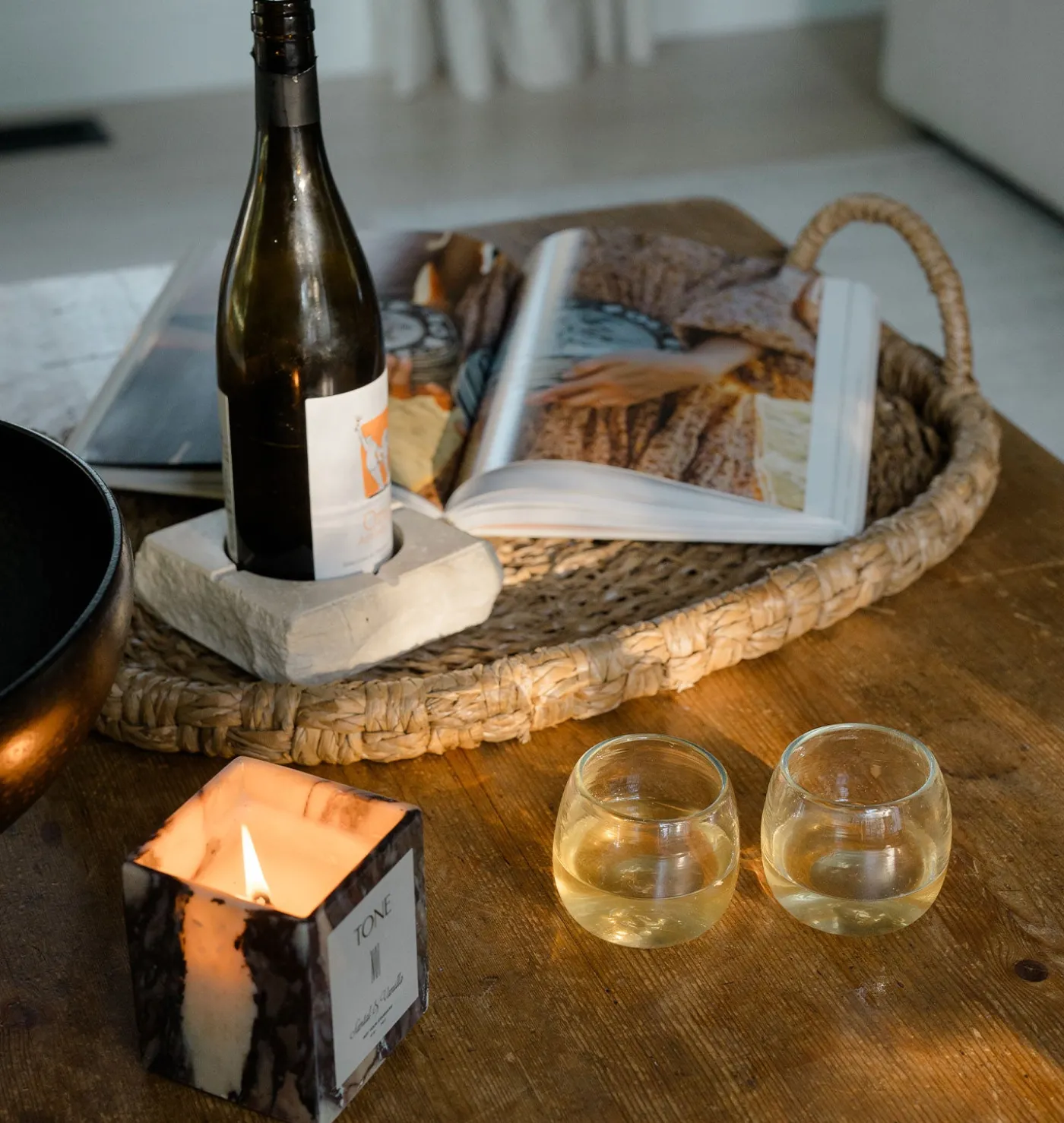 Recycled Vino Glass