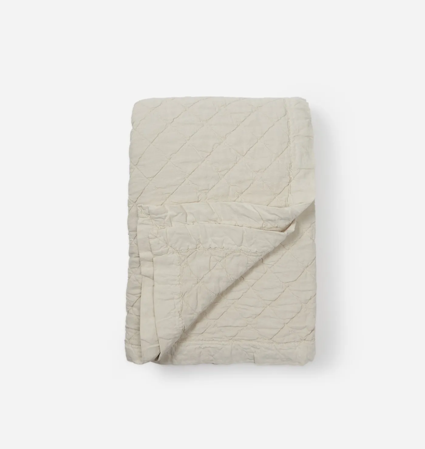 River Quilted Matelassé Blanket