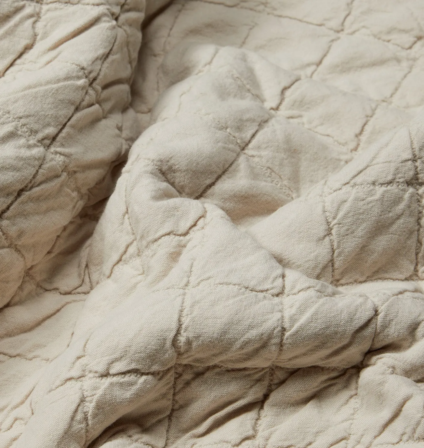 River Quilted Matelassé Blanket