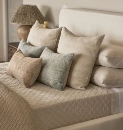 River Quilted Matelassé Blanket