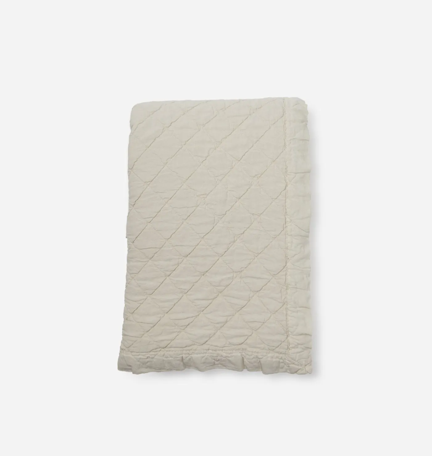 River Quilted Matelassé Blanket