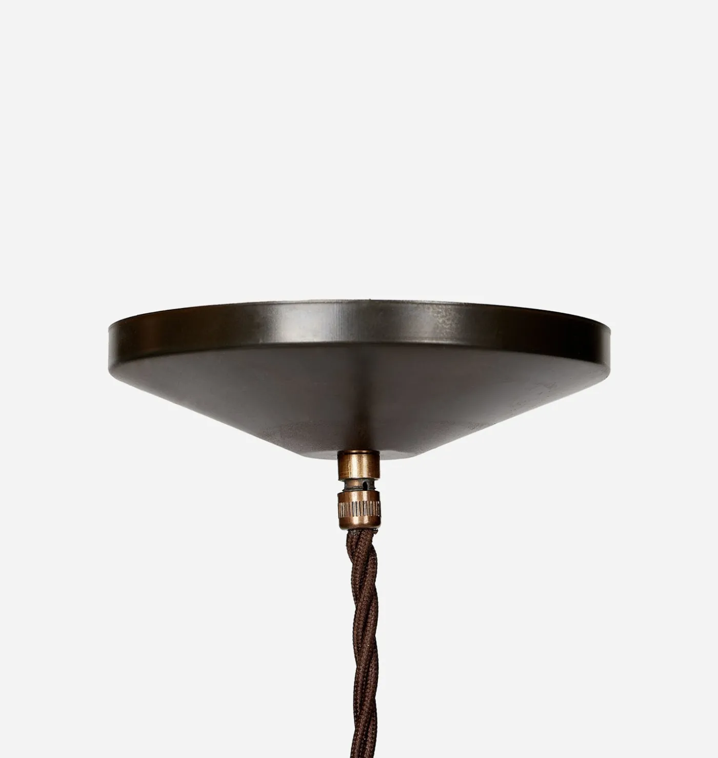 Rome Iron & Ceramic Pendant