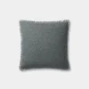 Sable Pillow 22'' x 22'' Blue