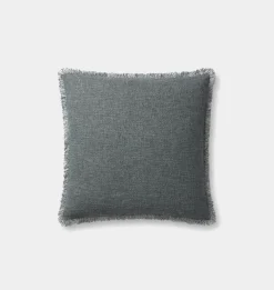 Sable Pillow 22'' x 22'' Blue