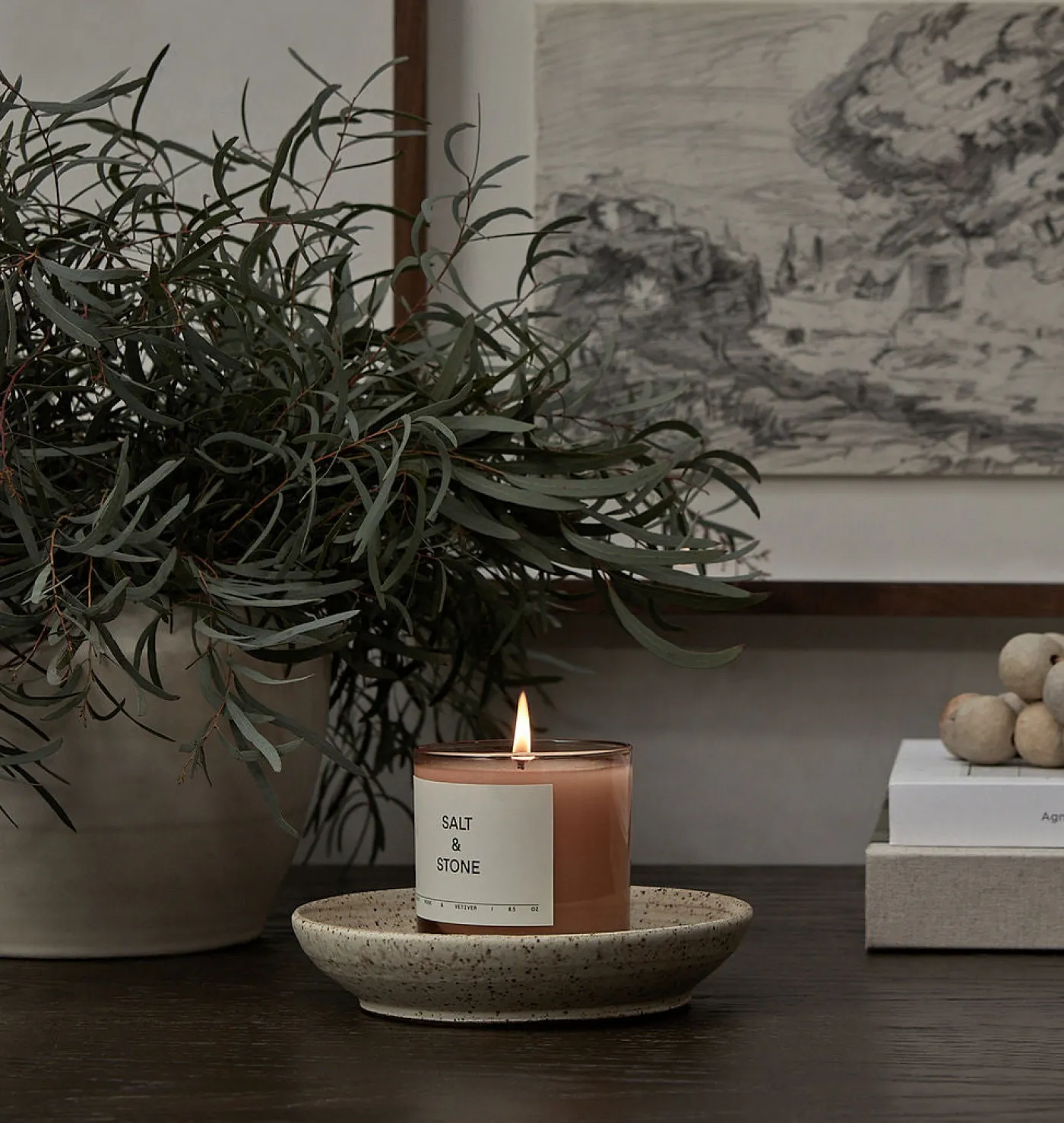 Salt & Stone Candle