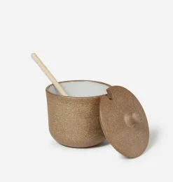 Sawyer Ceramic Honey Jar
