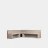 Senna Outdoor L-Shape Dining Banquette