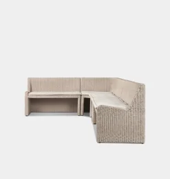 Senna Outdoor L-Shape Dining Banquette