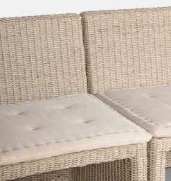 Senna Outdoor L-Shape Dining Banquette