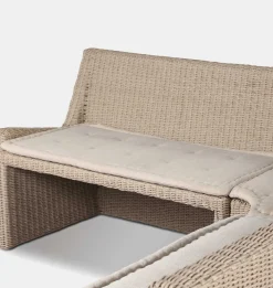 Senna Outdoor L-Shape Dining Banquette
