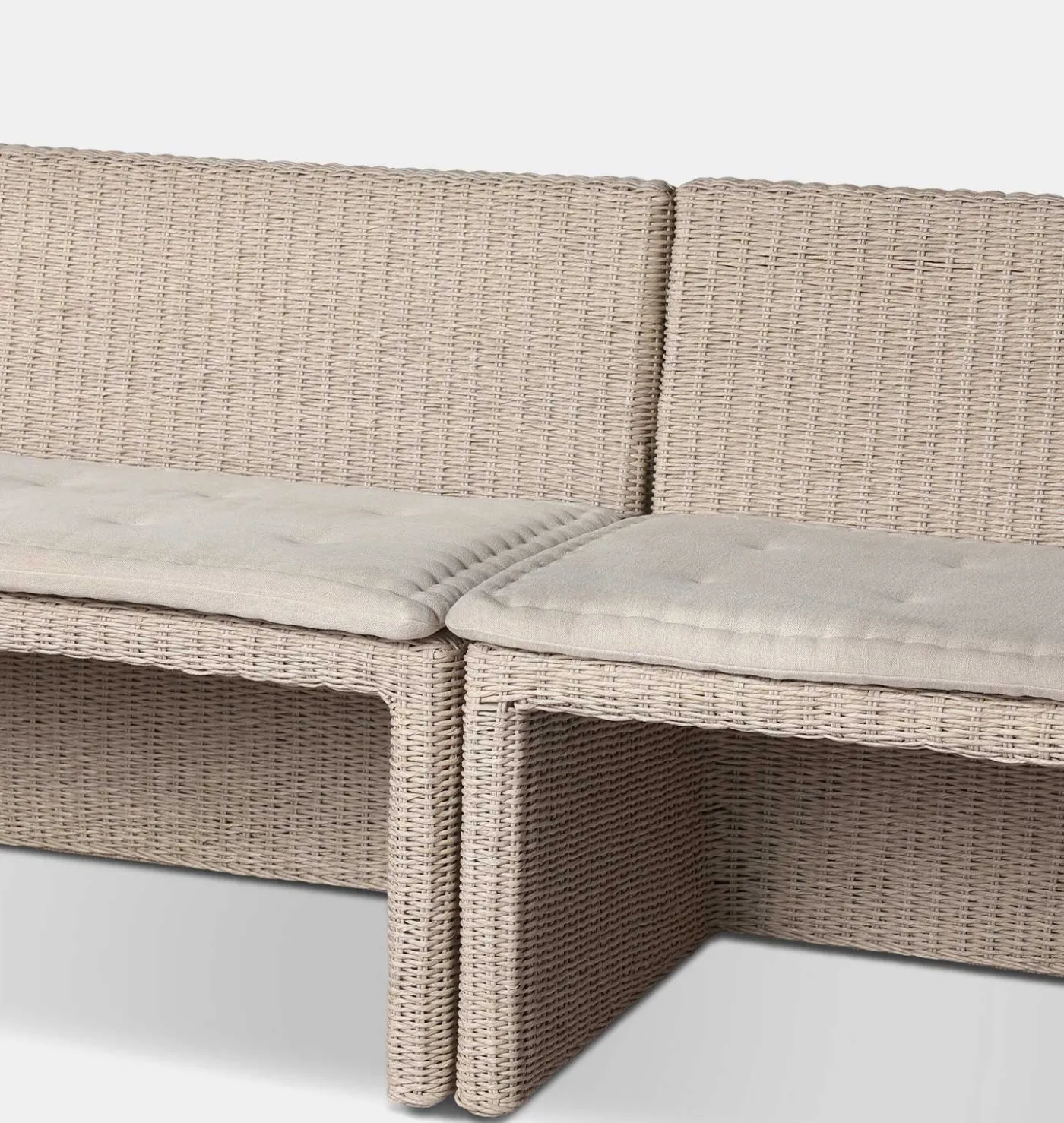 Senna Outdoor U-Shape Dining Banquette