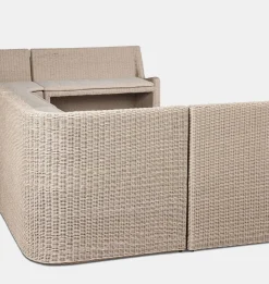 Senna Outdoor U-Shape Dining Banquette