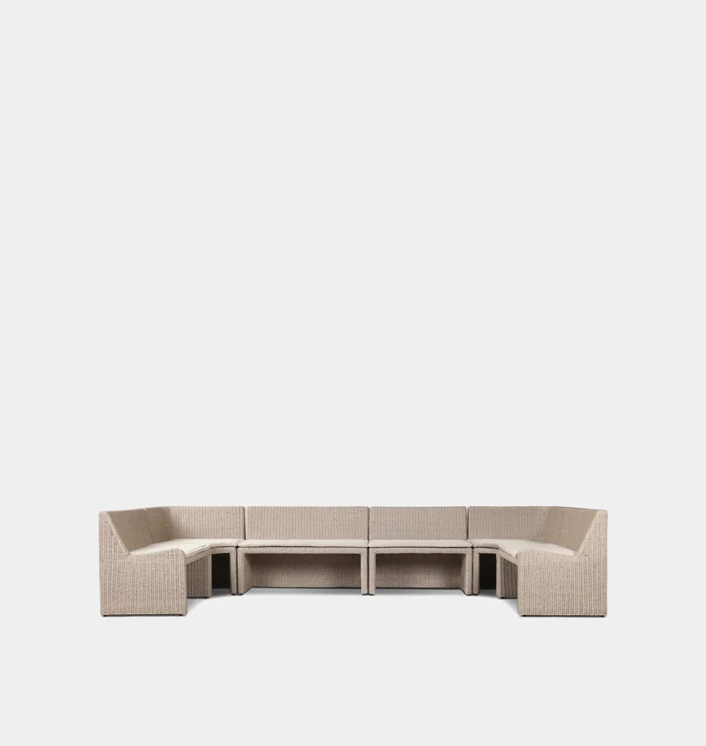 Senna Outdoor U-Shape Dining Banquette