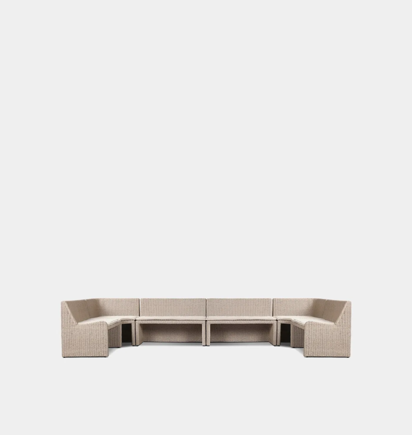 Senna Outdoor U-Shape Dining Banquette
