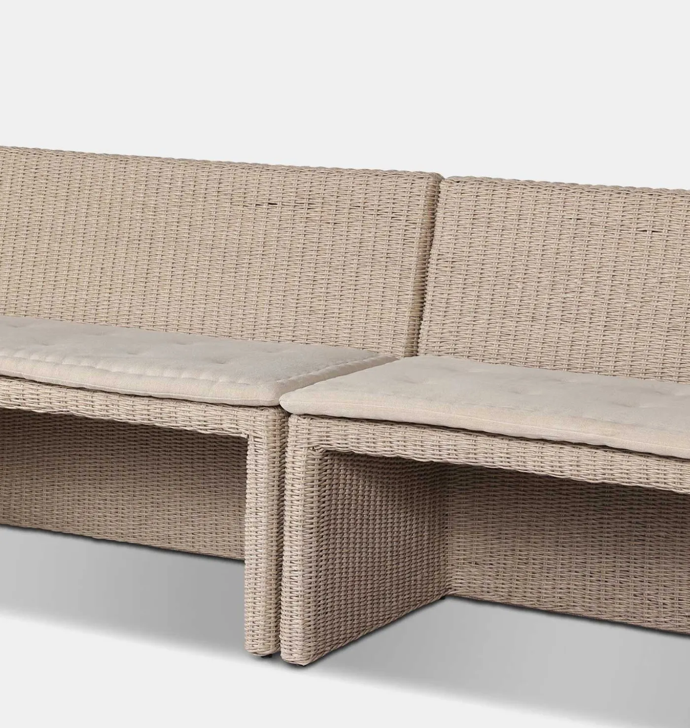 Senna Outdoor U-Shape Dining Banquette
