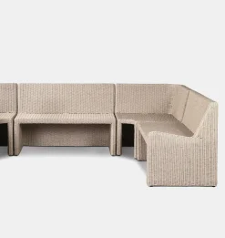 Senna Outdoor U-Shape Dining Banquette