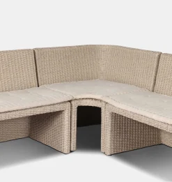 Senna Outdoor U-Shape Dining Banquette