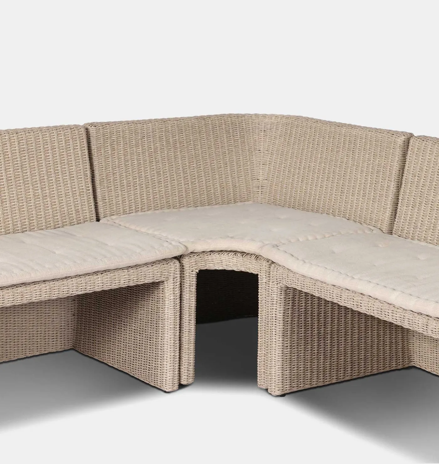 Senna Outdoor U-Shape Dining Banquette