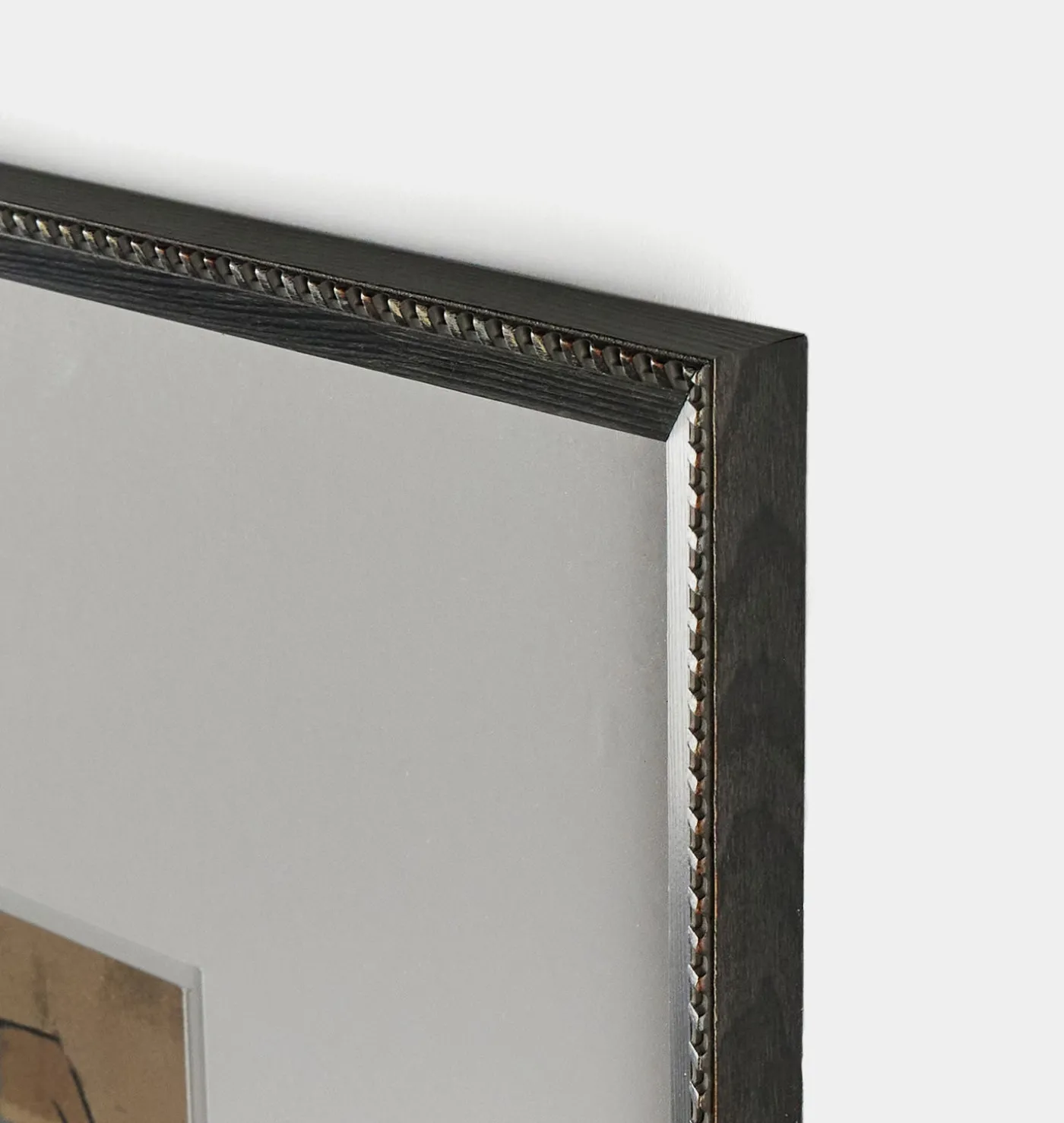 Sentiment Blue Framed Print