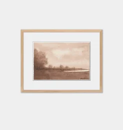 Sepia Skies by Lori Marie Framed Print